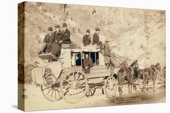 The Deadwood Coach-John C.H. Grabill-Stretched Canvas