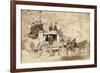 The Deadwood Coach-John C.H. Grabill-Framed Premium Giclee Print