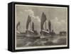 The Deal Regatta, Life-Boat Race-null-Framed Stretched Canvas