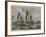 The Deal Regatta, Life-Boat Race-null-Framed Giclee Print
