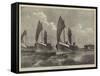 The Deal Regatta, Life-Boat Race-null-Framed Stretched Canvas