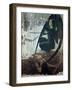 The Death and the Gravedigger, 1900-Carlos Schwabe-Framed Giclee Print