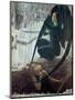 The Death and the Gravedigger, 1900-Carlos Schwabe-Mounted Giclee Print