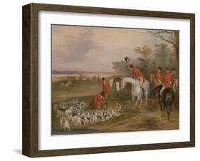 The Death, Bachelor's Hall-Francis Calcraft Turner-Framed Giclee Print