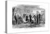 The Death-Bed of President Abraham Lincoln, 1865-null-Stretched Canvas