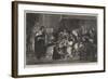 The Death Bed of Robert, King of Naples-Alfred W. Elmore-Framed Giclee Print