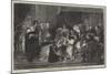 The Death Bed of Robert, King of Naples-Alfred W. Elmore-Mounted Giclee Print