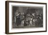 The Death Bed of Robert, King of Naples-Alfred W. Elmore-Framed Giclee Print