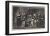 The Death Bed of Robert, King of Naples-Alfred W. Elmore-Framed Giclee Print