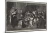 The Death Bed of Robert, King of Naples-Alfred W. Elmore-Mounted Giclee Print