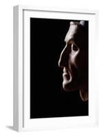 The Death Mask of Dante Alighieri-null-Framed Giclee Print