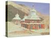 The Death Memorial in Ladakh, 1875-Vasili Vasilievich Vereshchagin-Stretched Canvas