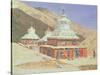 The Death Memorial in Ladakh, 1875-Vasili Vasilievich Vereshchagin-Stretched Canvas