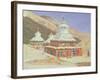 The Death Memorial in Ladakh, 1875-Vasili Vasilievich Vereshchagin-Framed Giclee Print