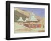 The Death Memorial in Ladakh, 1875-Vasili Vasilievich Vereshchagin-Framed Giclee Print