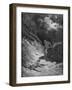 The Death of Abel, engraving by Doré  - Bible-Gustave Dore-Framed Giclee Print