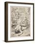 The Death of Abel, Late 1630s-Early 1640s-Francois Perrier-Framed Giclee Print