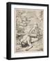 The Death of Abel, Late 1630s-Early 1640s-Francois Perrier-Framed Giclee Print