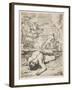 The Death of Abel, Late 1630s-Early 1640s-Francois Perrier-Framed Giclee Print