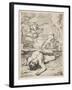 The Death of Abel, Late 1630s-Early 1640s-Francois Perrier-Framed Giclee Print