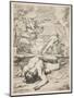 The Death of Abel, Late 1630s-Early 1640s-Francois Perrier-Mounted Giclee Print