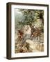 The death of Absalom - Bible-William Brassey Hole-Framed Giclee Print