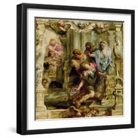 The Death of Achilles, 1630-1635-Peter Paul Rubens-Framed Giclee Print