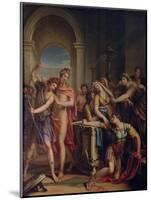 The Death of Achilles-Gavin Hamilton-Mounted Giclee Print