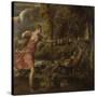 The Death of Actaeon, Ca 1559-1575-Titian (Tiziano Vecelli)-Stretched Canvas