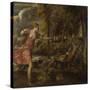 The Death of Actaeon, Ca 1559-1575-Titian (Tiziano Vecelli)-Stretched Canvas