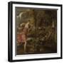 The Death of Actaeon, Ca 1559-1575-Titian (Tiziano Vecelli)-Framed Giclee Print