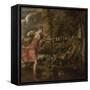 The Death of Actaeon, Ca 1559-1575-Titian (Tiziano Vecelli)-Framed Stretched Canvas