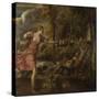 The Death of Actaeon, Ca 1559-1575-Titian (Tiziano Vecelli)-Stretched Canvas