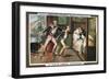 The Death of Admiral Casabianca and His Son at the Battle of the Nile, 1798-null-Framed Giclee Print