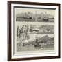 The Death of Admiral Fellowes, While in Command of the Channel Squadron-null-Framed Giclee Print