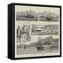 The Death of Admiral Fellowes, While in Command of the Channel Squadron-null-Framed Stretched Canvas