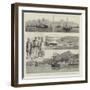 The Death of Admiral Fellowes, While in Command of the Channel Squadron-null-Framed Giclee Print