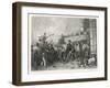 The Death of Admiral Magon at the Battle of Trafalgar-Paul Girardet-Framed Art Print