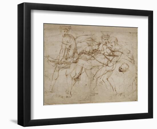 The Death of Adonis-Raphael-Framed Giclee Print