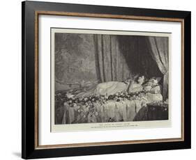 The Death of Albine-John Collier-Framed Giclee Print