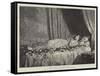 The Death of Albine-John Collier-Framed Stretched Canvas