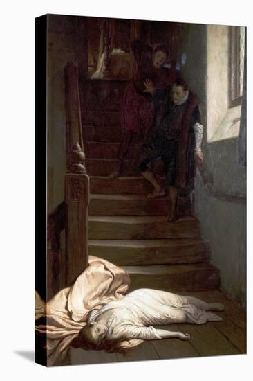 The Death of Amy Robsart, 1878-William Frederick Yeames-Stretched Canvas