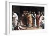 The Death of Ananias, 1515-Raphael-Framed Giclee Print