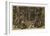 The Death of Ananias, Between 1515 and 1535-Ugo da Carpi-Framed Giclee Print