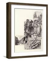 The Death of Archimedes-Pat Nicolle-Framed Giclee Print