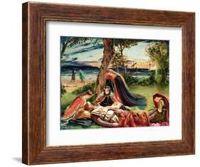 The Death of Arthur, C.1861-James Archer-Framed Giclee Print