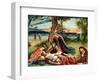 The Death of Arthur, C.1861-James Archer-Framed Giclee Print