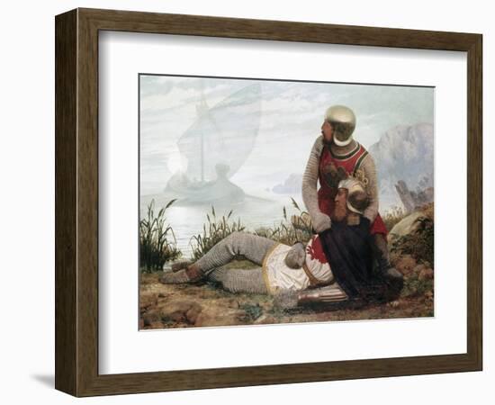 The Death of Arthur-John Mulcaster Carrick-Framed Giclee Print