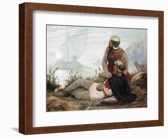 The Death of Arthur-John Mulcaster Carrick-Framed Giclee Print