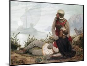 The Death of Arthur-John Mulcaster Carrick-Mounted Giclee Print